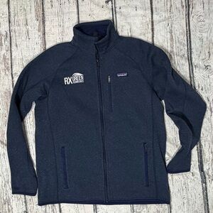 Patagonia Better Sweater Blue Corporate Outerwear Fleece Coat Jacket